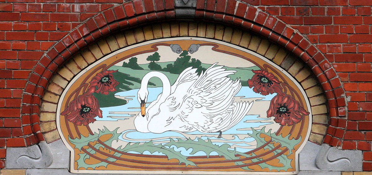 Tournai art nouveau dans les rues