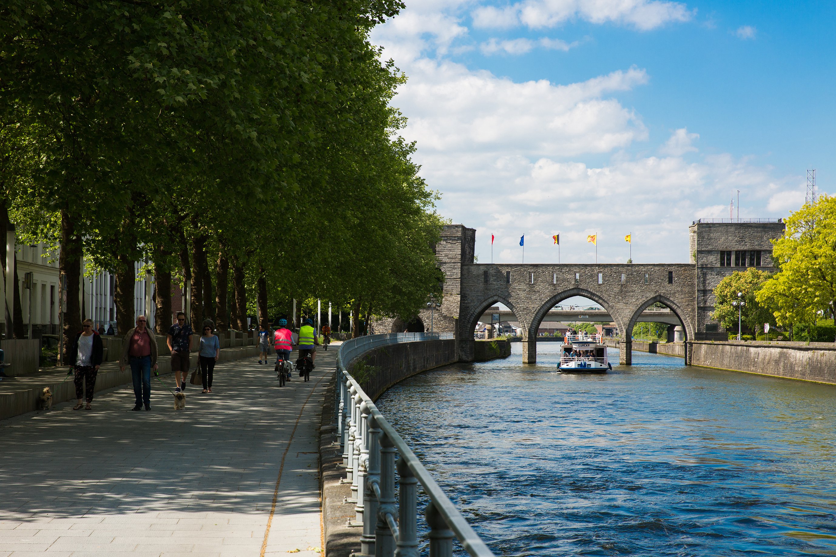 Les quais de l'Escaut