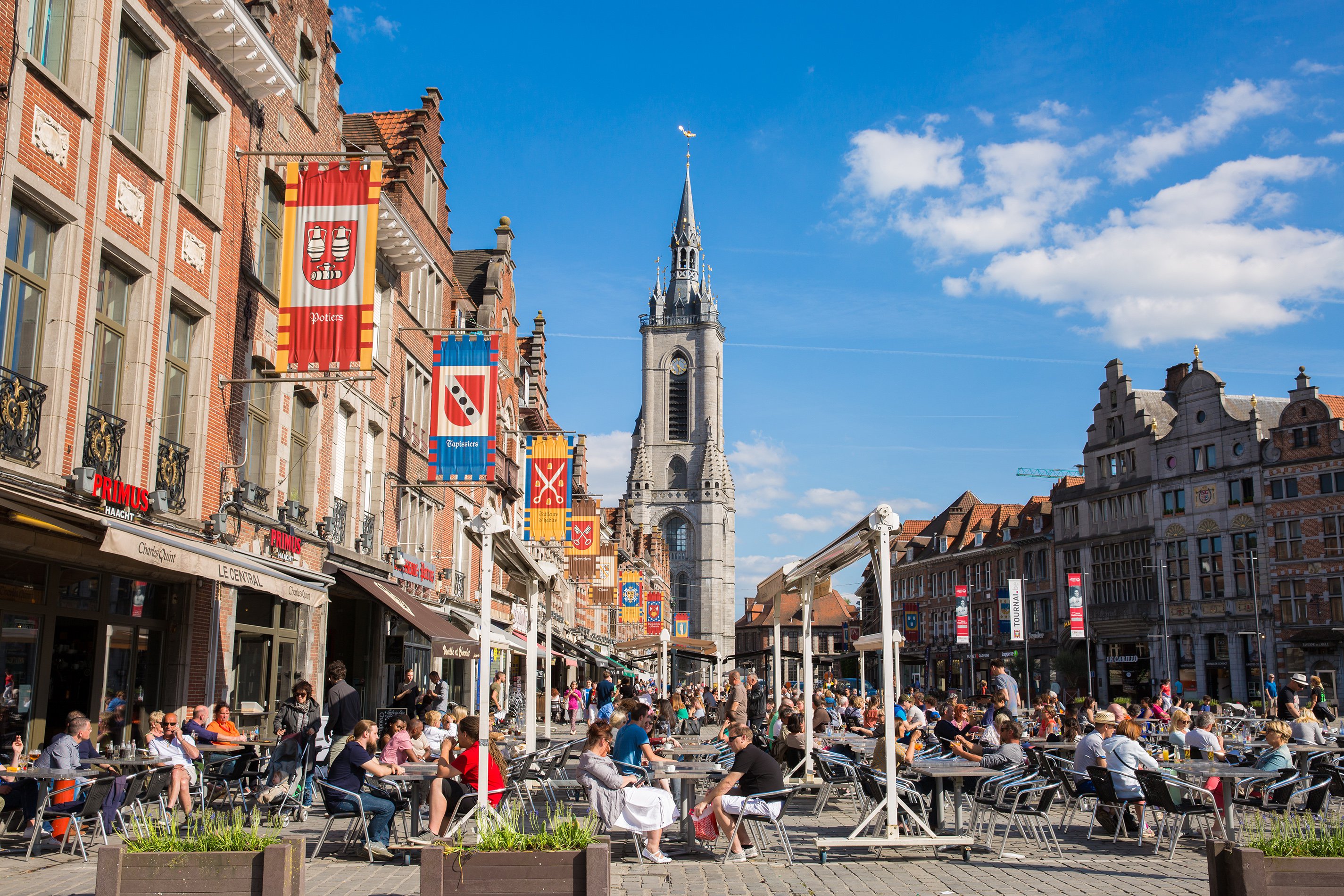 La Grand-place de Tournai